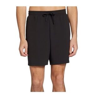 DSG French Terry Short, Athletic Shorts, Comfort, 8” Inseam Black XL,